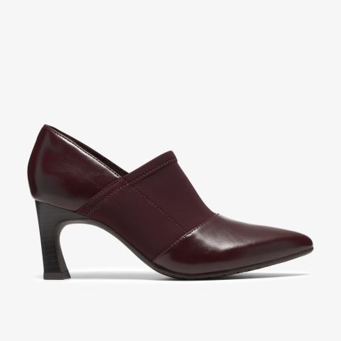 Tammitha Sleek — Burgundy Leather