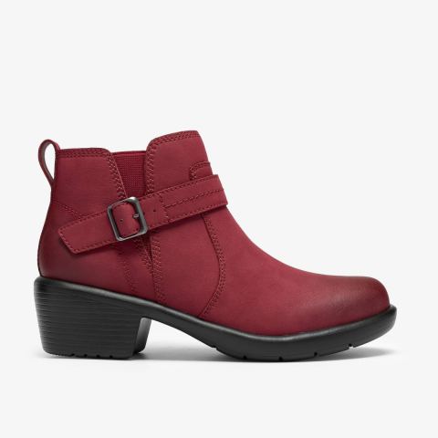 Kynnzie Rise — Red Suede