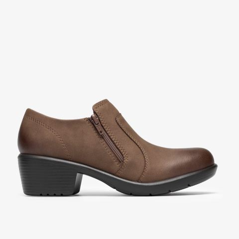 Kynnzie Zip — Taupe Leather