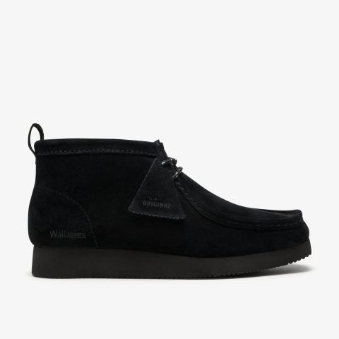 Walla Boot Lite — Black/Black Suede