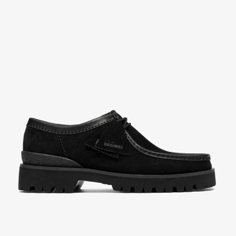 Walla Yukoner — Black Combination Suede