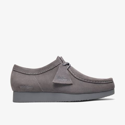 Wallabee Lite — Grey Suede