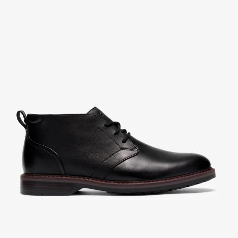 Aldwin 2 Chukka — Black Leather