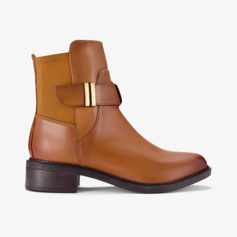 Maye Beth — Dark Tan Leather